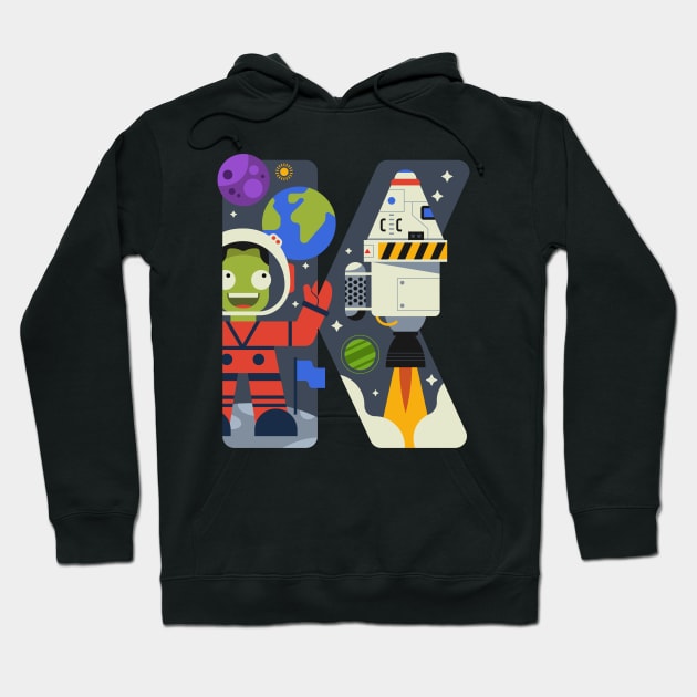 No Kerbal Left Behind Hoodie by thehappyonion